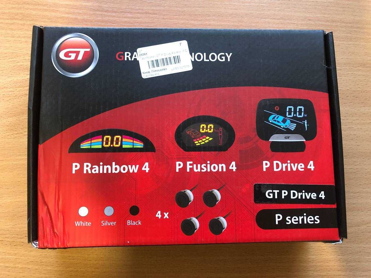 Парктронік GT Electronics P Drive 4 Black, новий