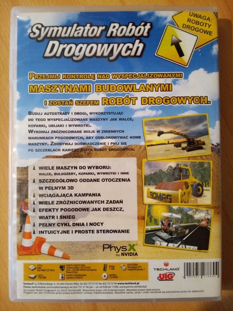 Symulator robót drogowych