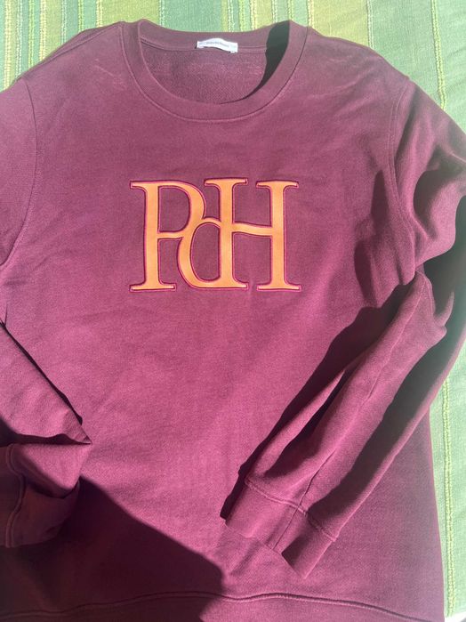 sweat Pedro del Hierro bordeaux vermelha M