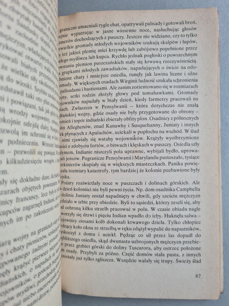 Czarne wampumy głoszą wojnę - Jan Szczepański