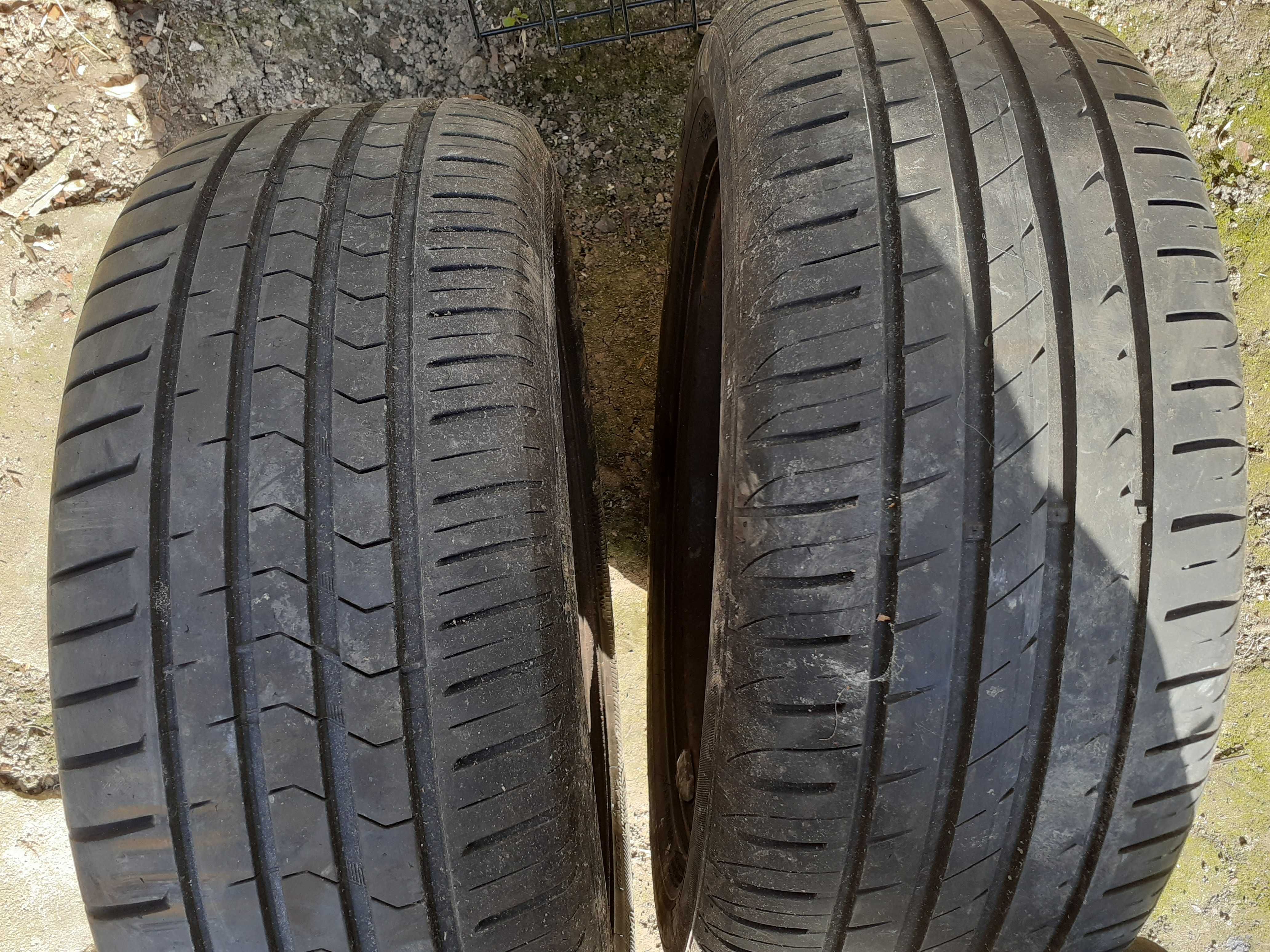 Opony Letnie 205/55 R16 Felgi Stalowe AUDI ET50 2szt 2 Opony Inne OPIS