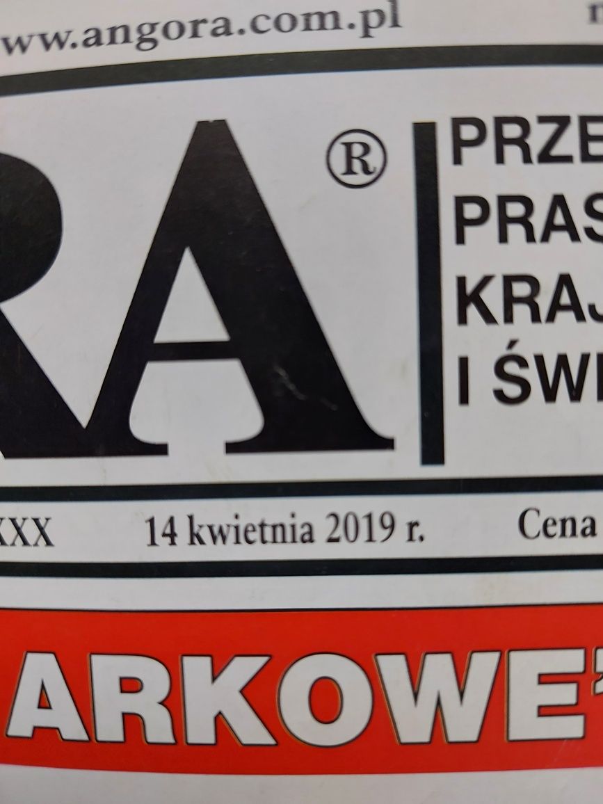 Czasopisma ANGORA 4 sztuki 2019rok