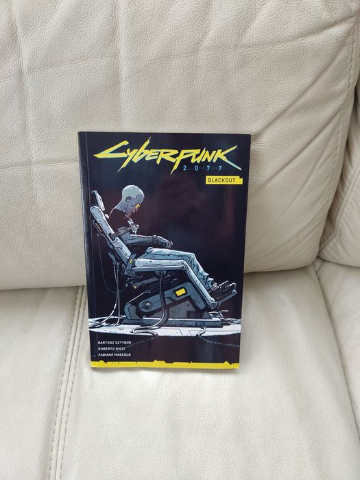 Komiks "Cyberpunk 2077 blackout"