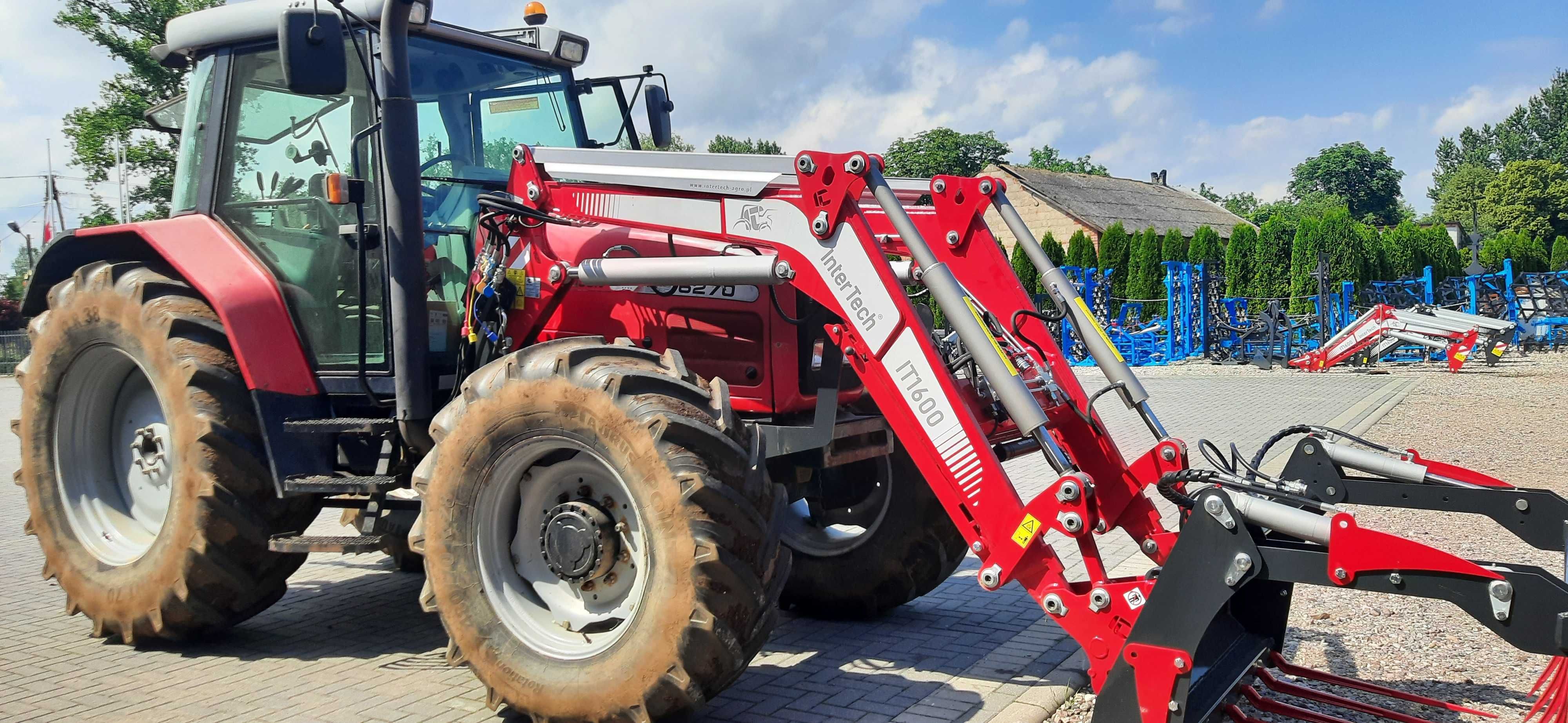 Ładowacz czołowy It 1600 Inter tech, Zetor John deere NH MF Case