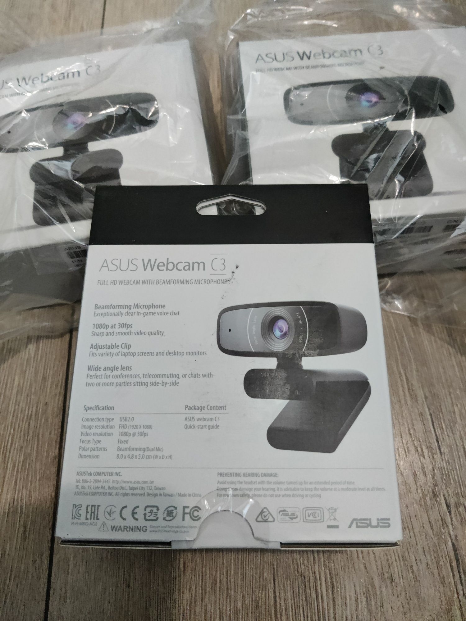 Kamerka ASUS webcam C3 3 kamera internetowa webcam