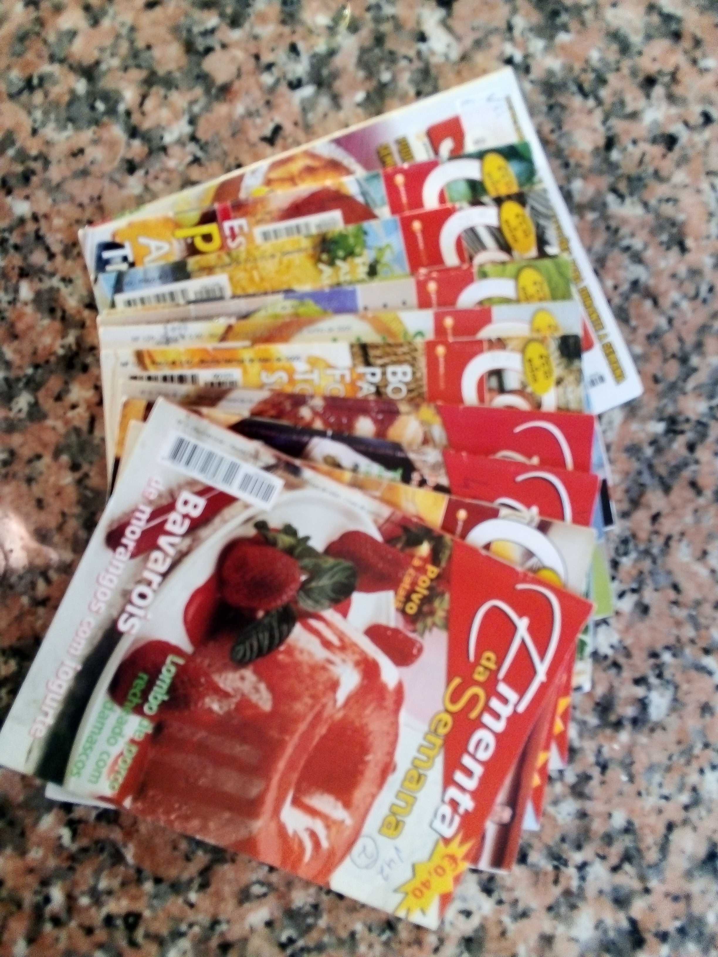 Revistas de culinária antigas