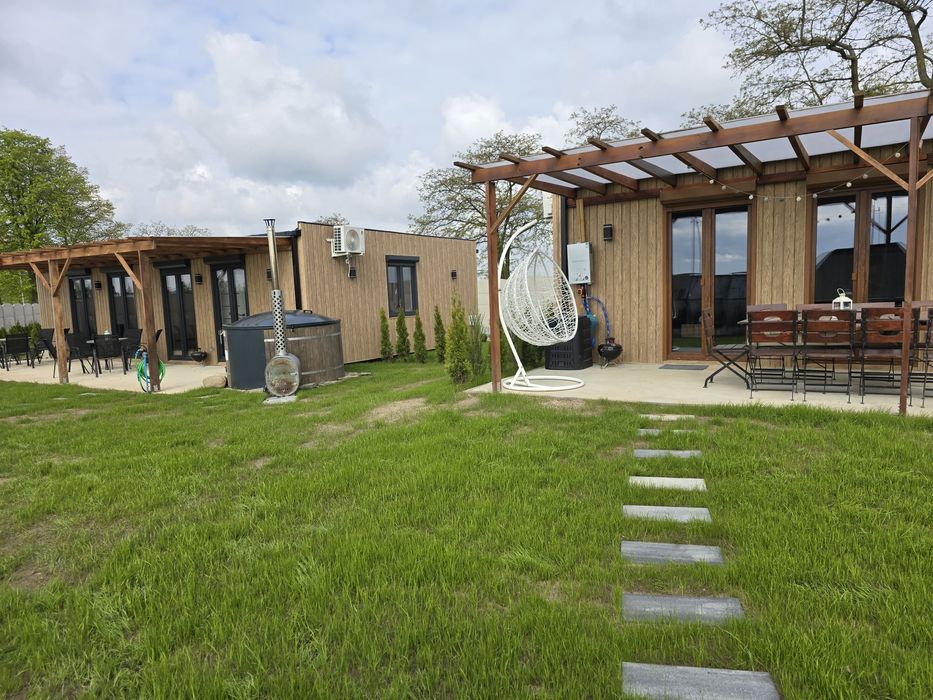 Powidz Domek nad jeziorem Sauna Jacuzzi wakacje nocleg  panieńskie