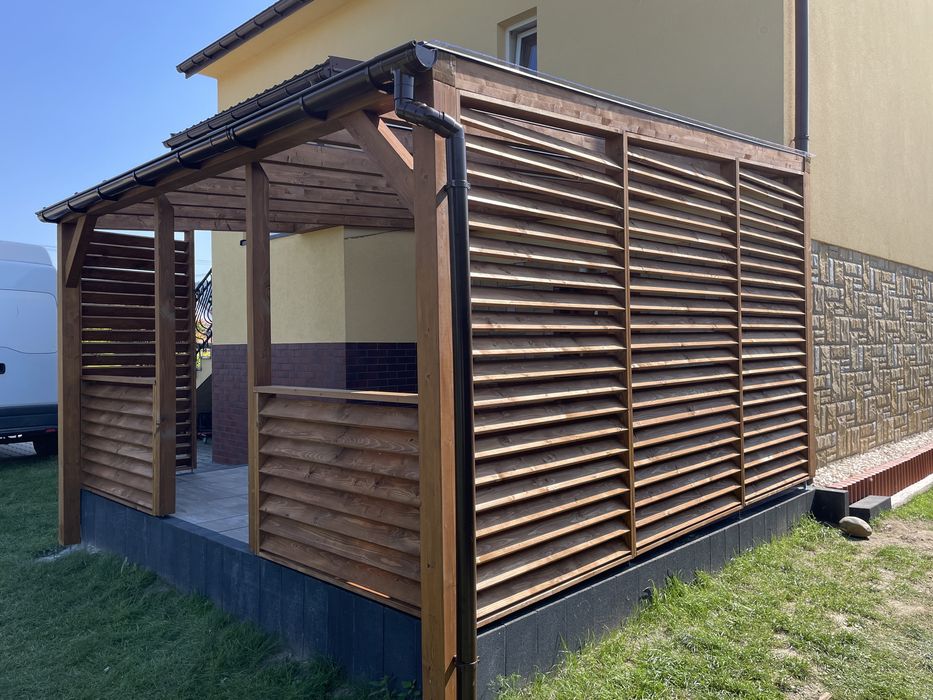 Zadaszenie Tarasu Wiaty Pergola Altanka