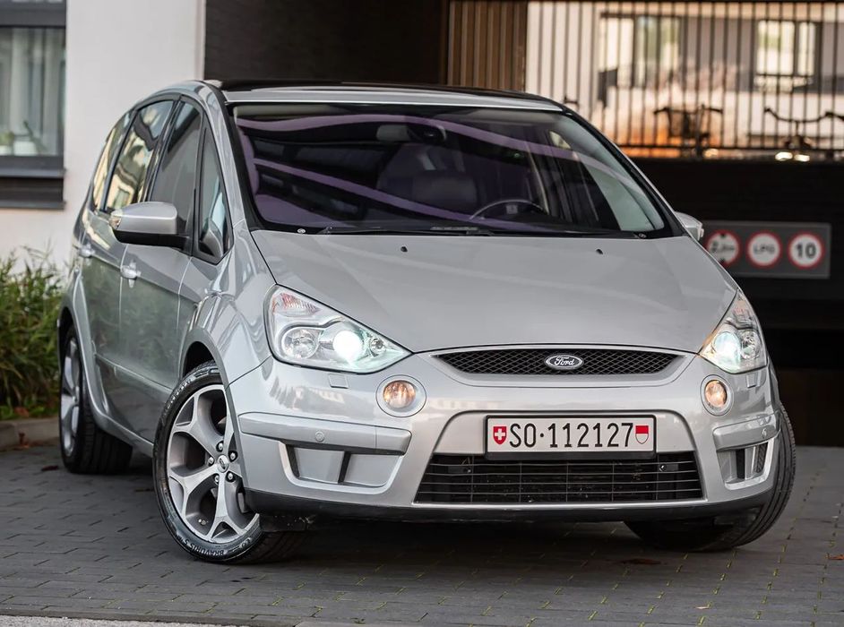 Ford S-Max 2.5T 220KM Titanium / 7 Osobowy / Panorama/ Bi-Xenon / Skóra / PDC Ser
