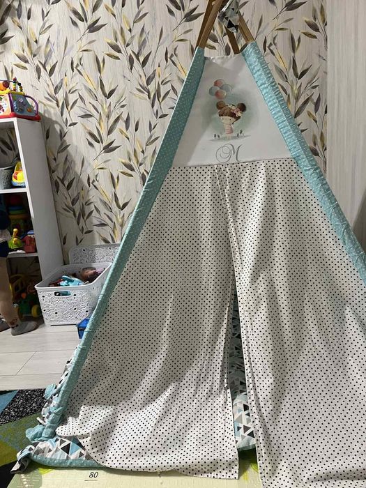 Вігвам дитячий, палатка вігвам універсальна, вігвам, палатка дитяча