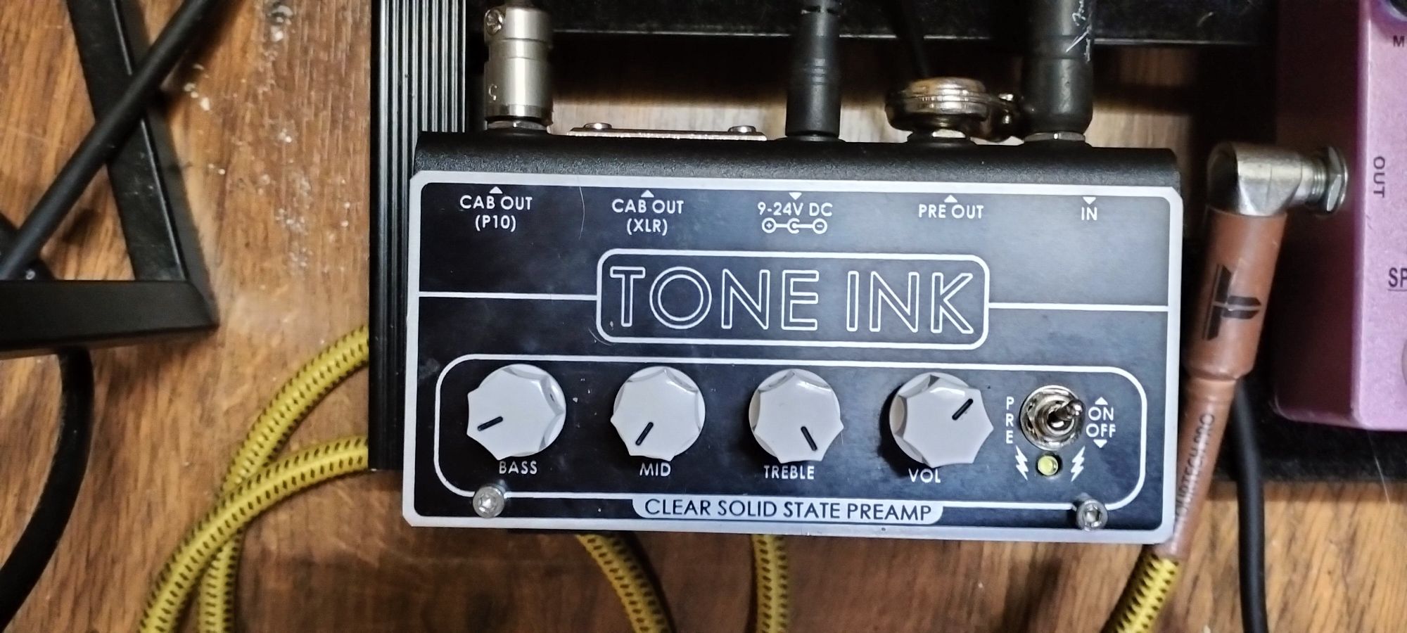 Tone ink clear solid state pre-amp