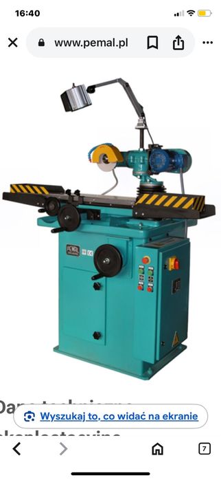 Szlifierka DURE produkcji Pemal Malbork nowa