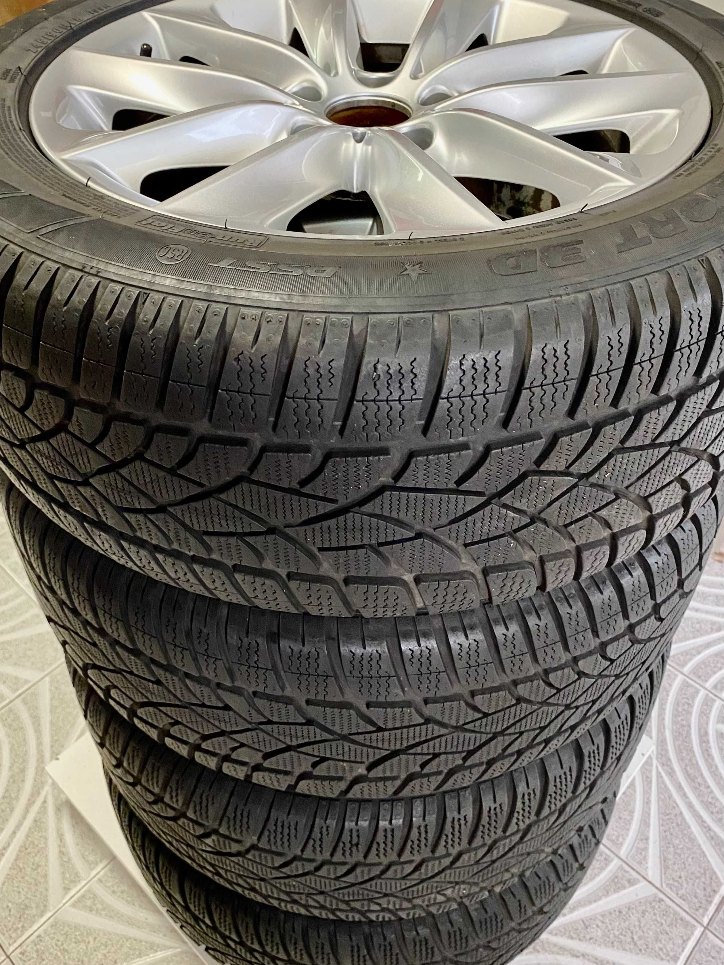 4 Jantes BMW 18 Originais c/ Pneus Dunlop Sport SP RunFlat 245/50/R18