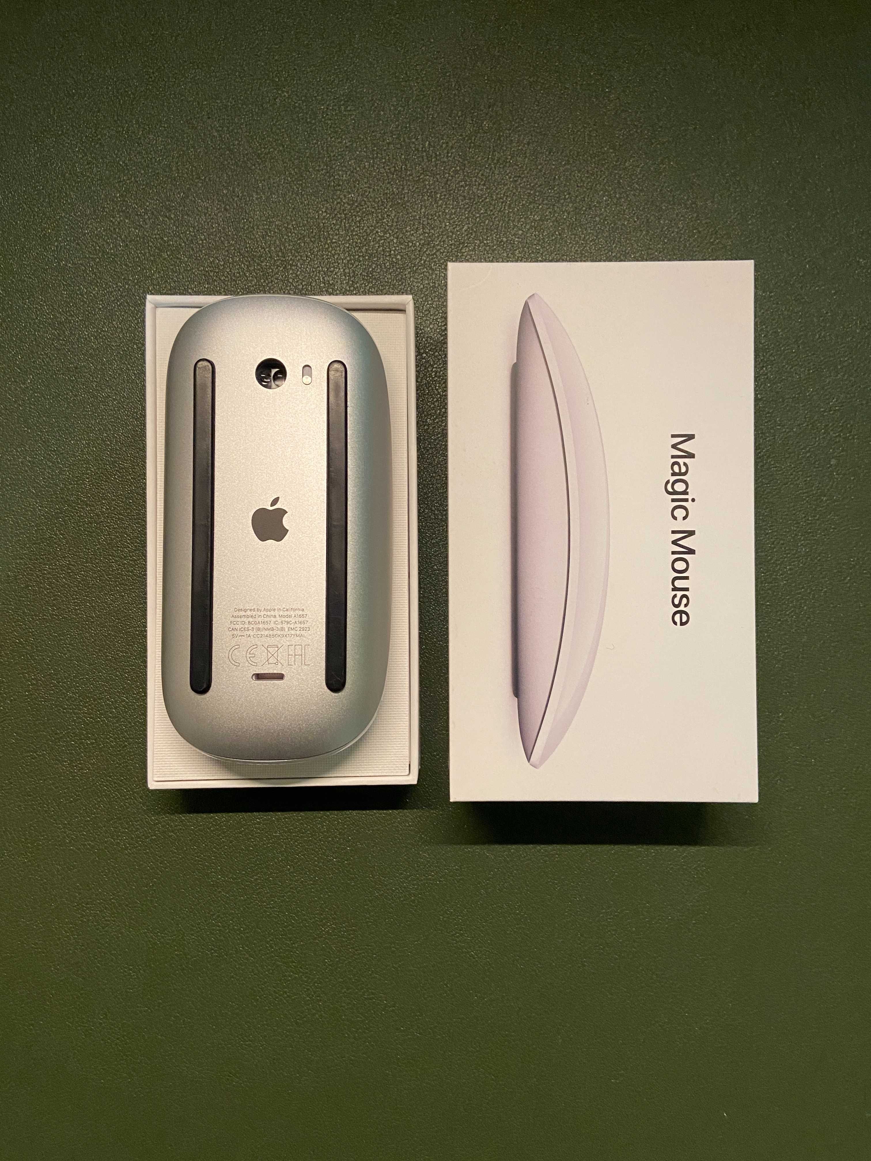 Apple Magic Mouse 3 (Prateado/Branco)