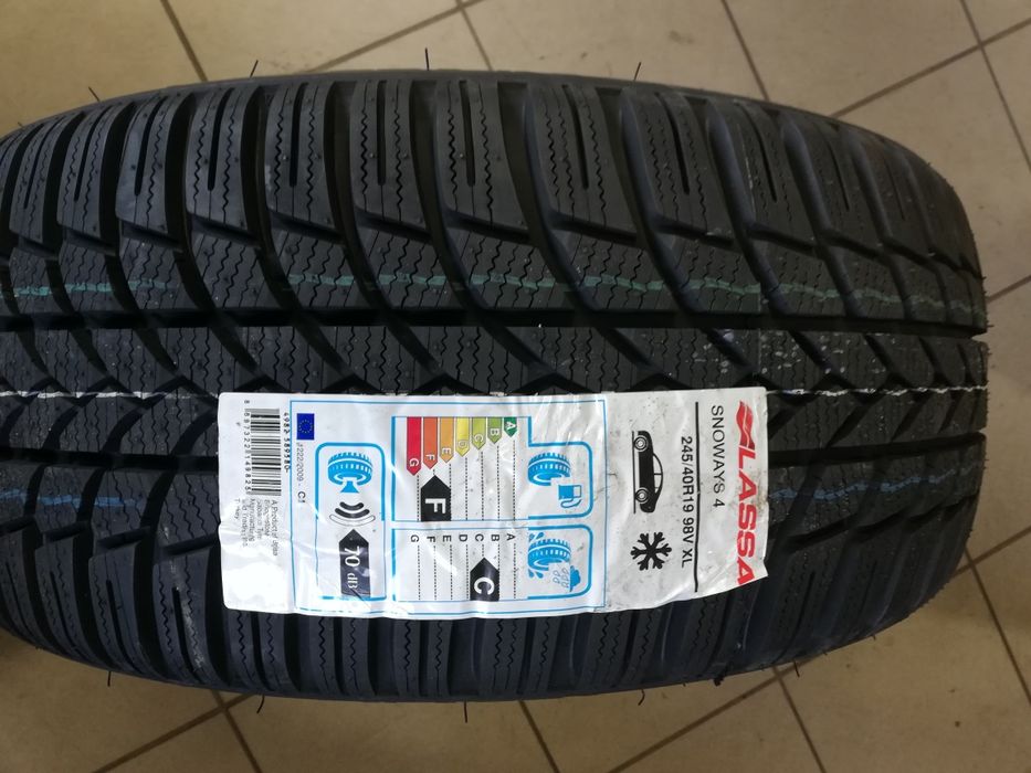 Opony zimowe Lassa Snoways 4 245/40/19 2sztuki 275/35/19 Gr Bridge