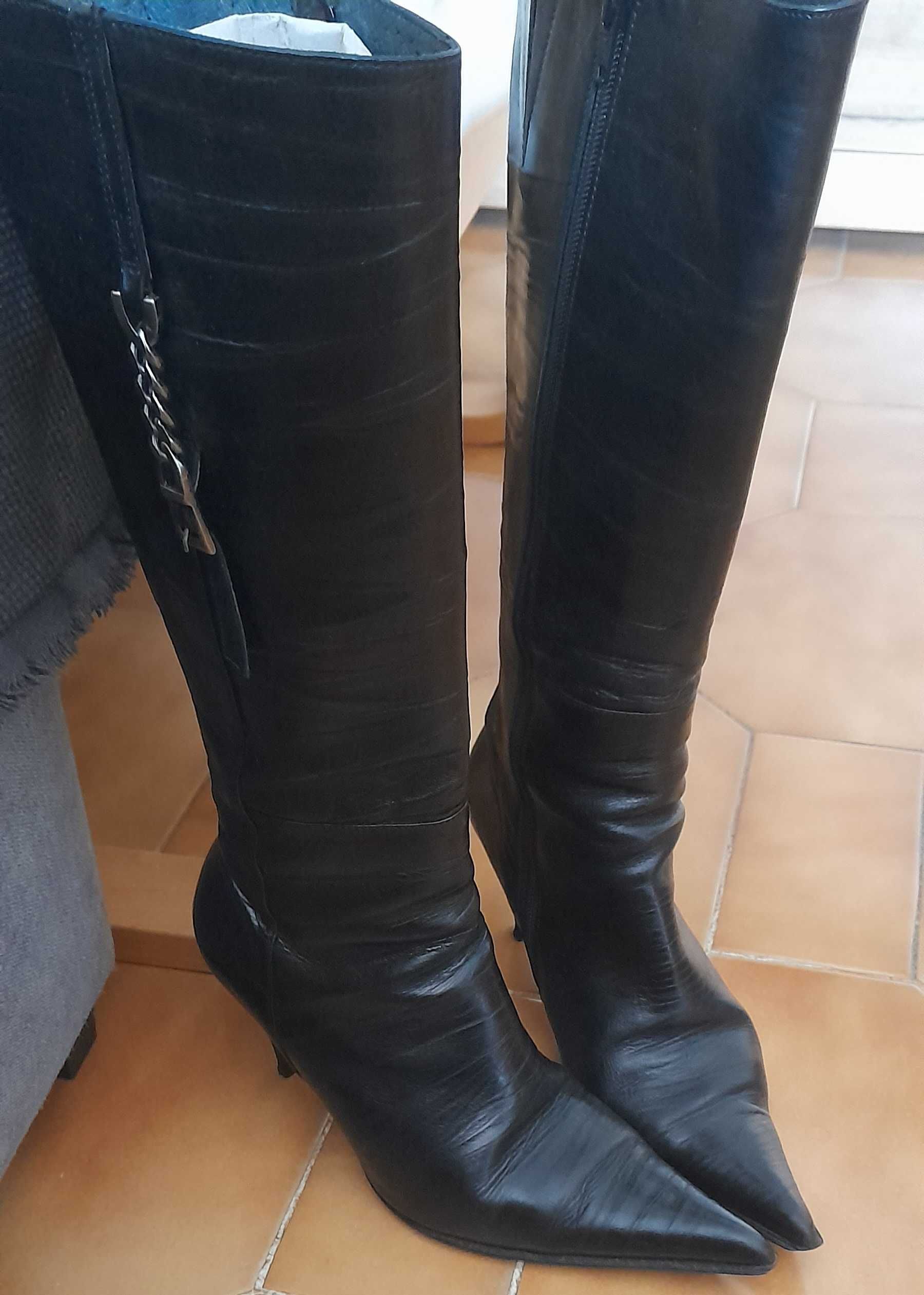 Botas cano alto 38