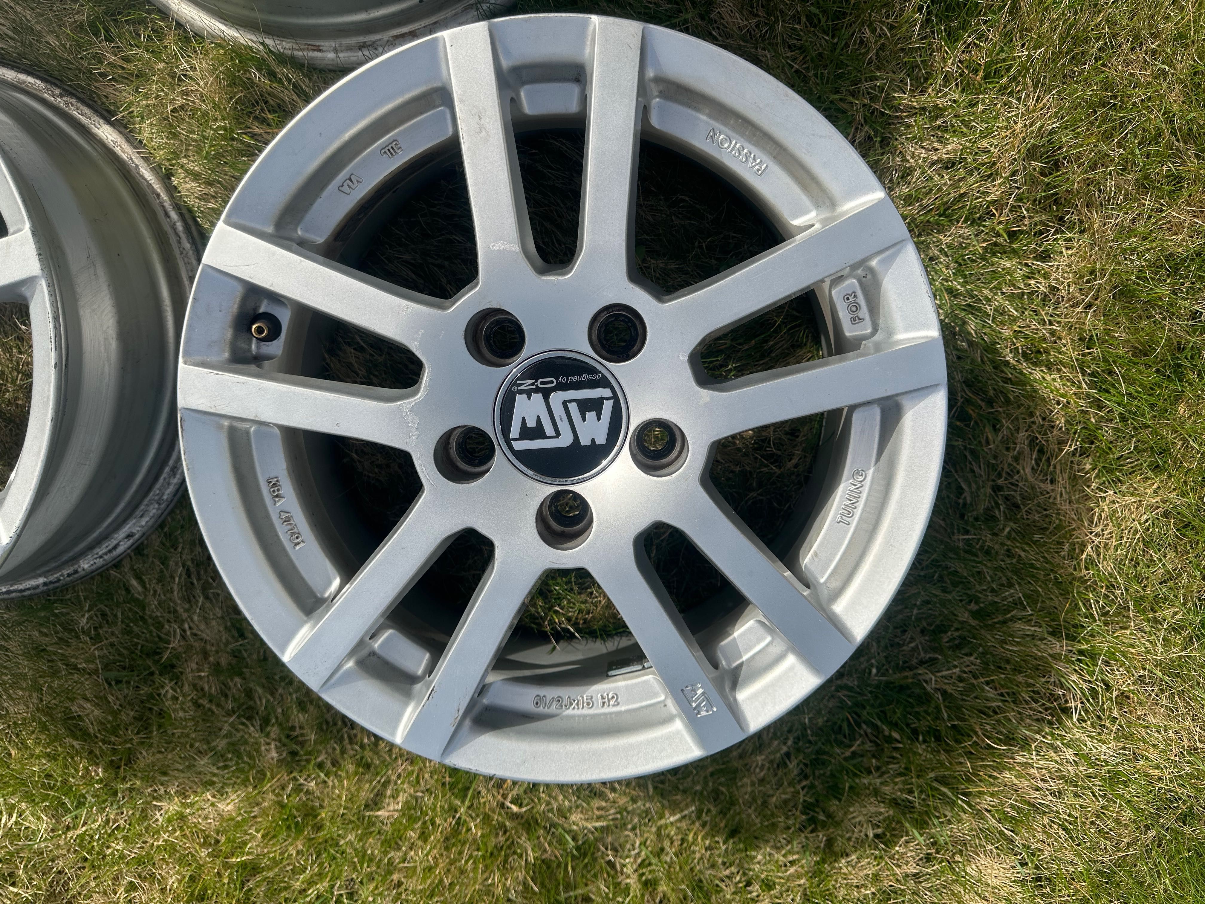 Титанові диски OZ 5 112 15 VW Audi Skoda Seat