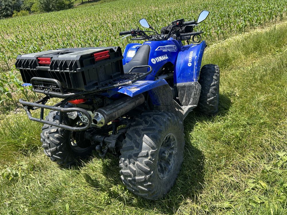 Quad Yamaha Wolverine 450 ,naped x4,zarejestrowany-cena do negocjacji