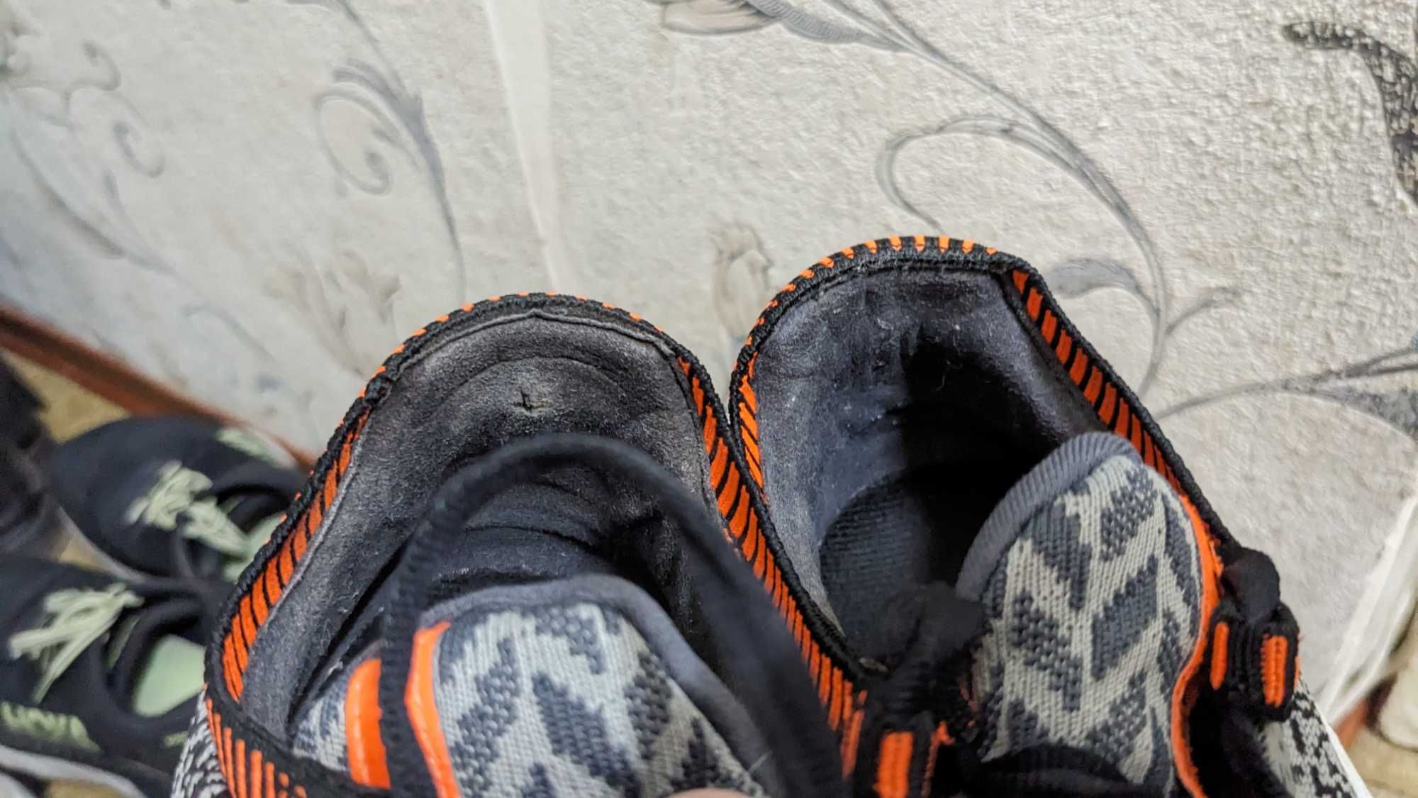 Brooks Bedlam Black Gray Orange Men 44.5 28,5 см кросівки бігові