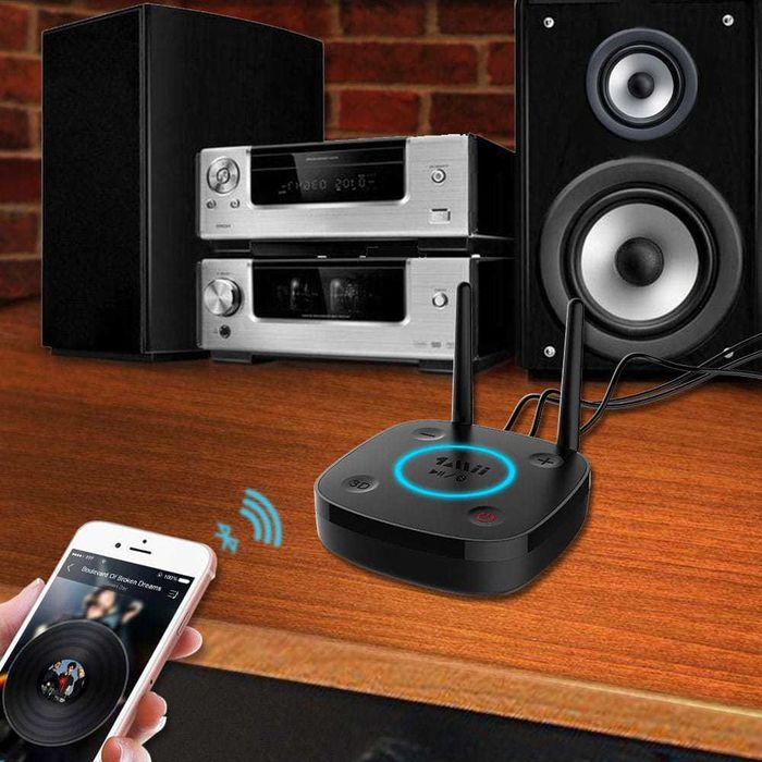 B06 Pro Odbiornik Bluetooth 5.0 1Mii aptX HD 60m Y876