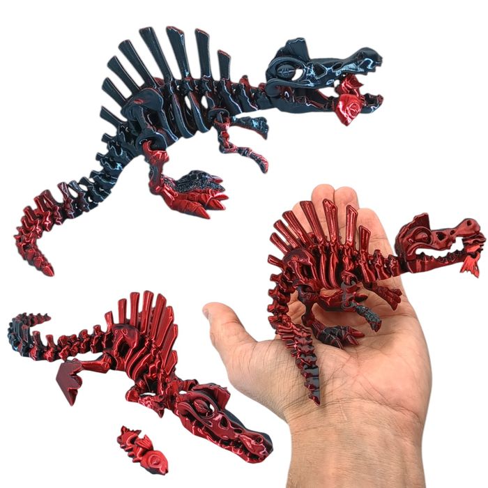 Dinozaur Spinozaur Ruchomy Mini, Jaszczur, Figurka Przegubowa, 59B6S