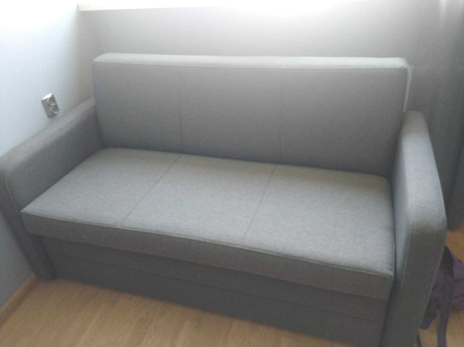 Sofa 3 osobowa szara