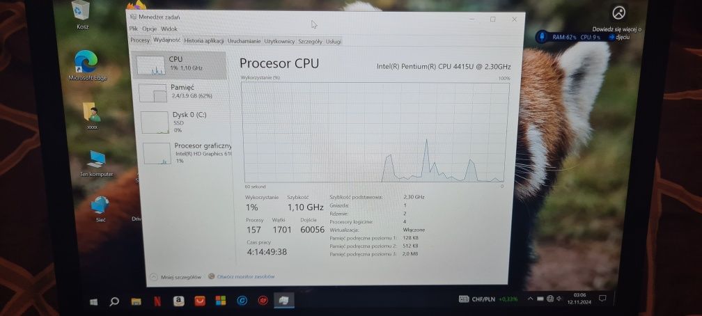 Acer Swift 3 / FHD / IPS / Igła