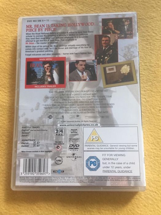 Film dvd Jaś fason mr bean nadciąga totalny kataklizm klasyka komedia