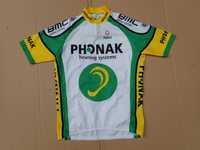 oryginalna włoska koszulka kolarska grupa Phonak BMC