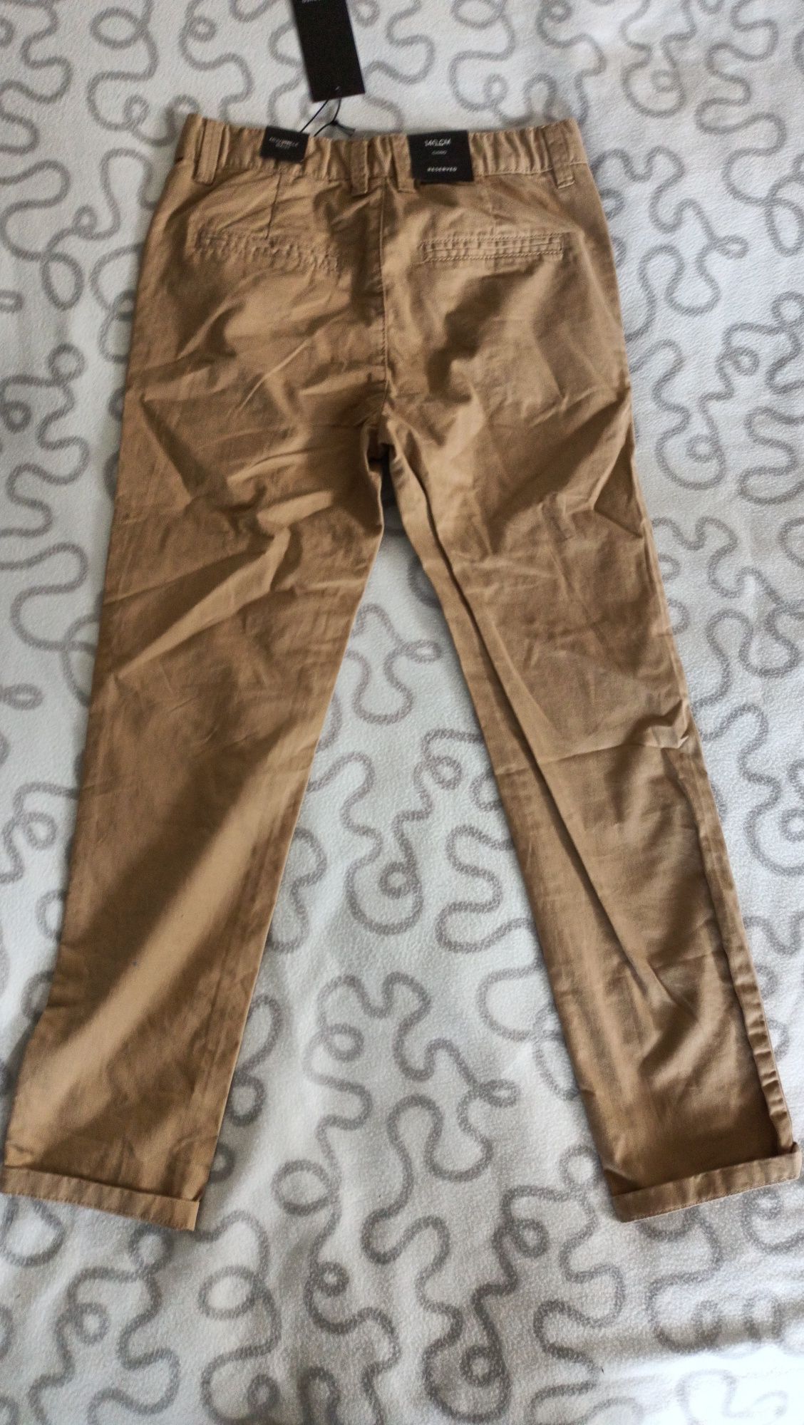 Spodnie chino Reserved rozm 140 nowe