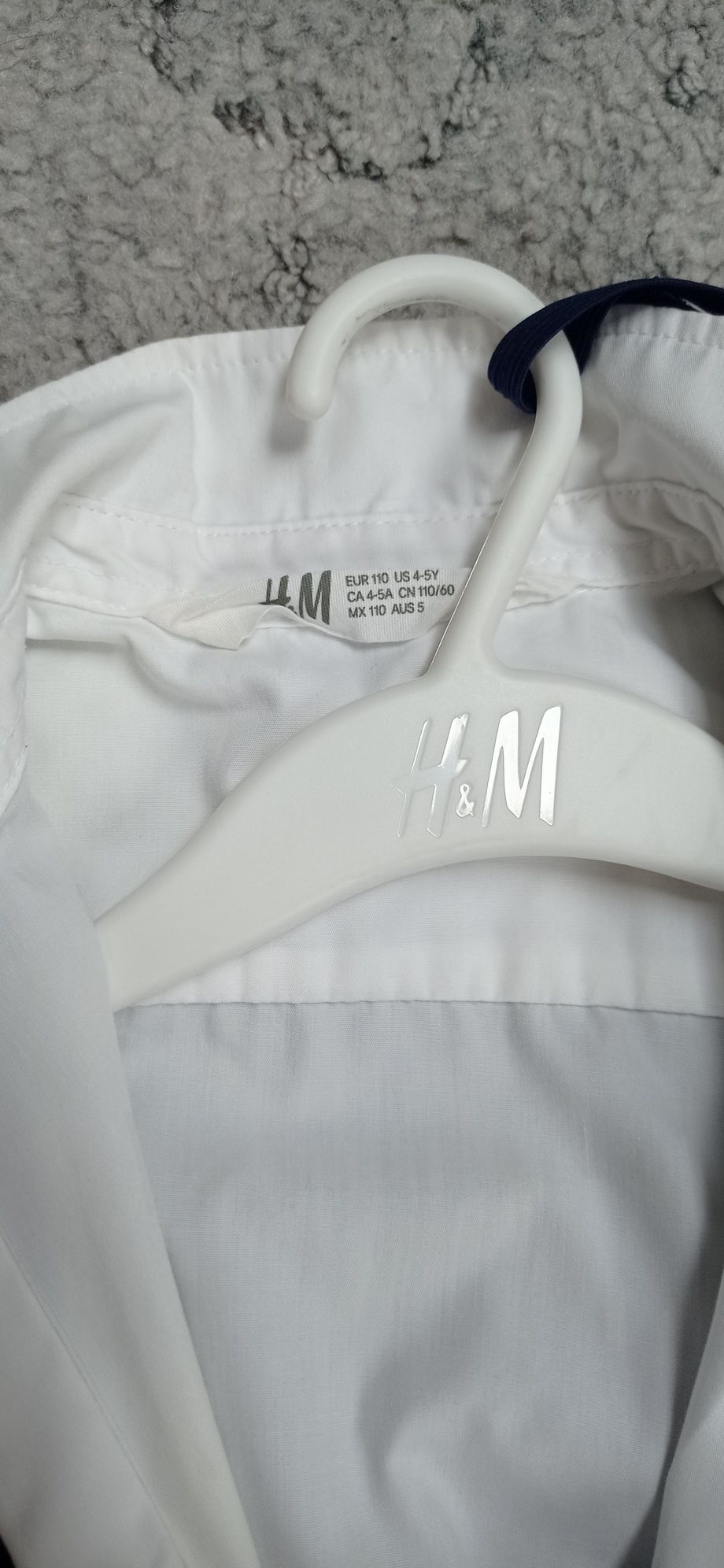 Chłopiec koszula kamizelka mucha H&M 110 cm na wesele do przedszkola