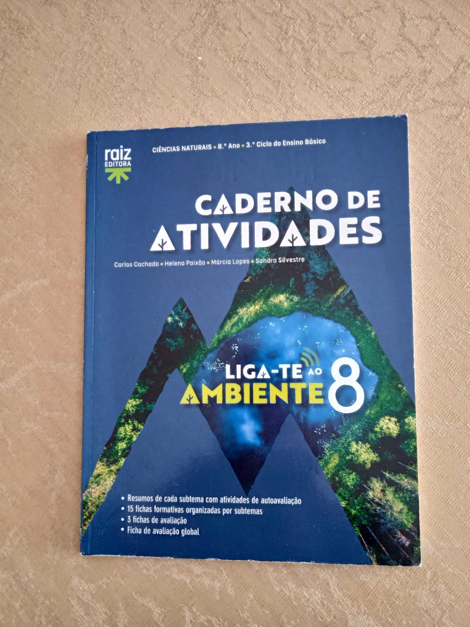 Liga-te ao Ambiente 8 - Ciências Naturais 8.º ano (como novo)