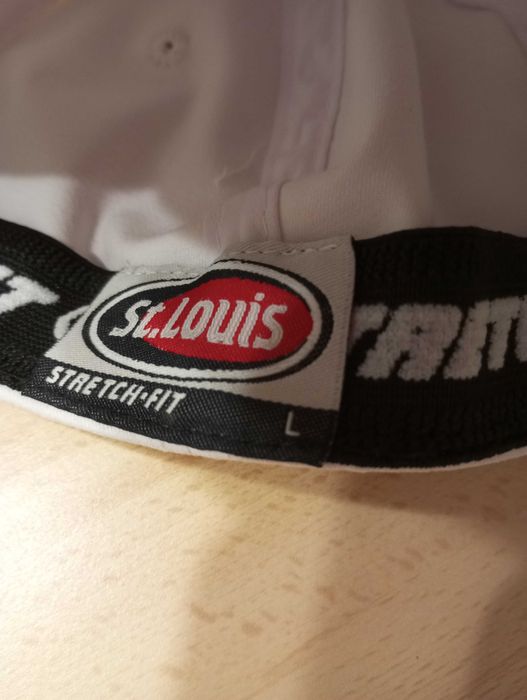 Biała Czapka z daszkiem Stretch-fit St.Louis rozm.L(60)