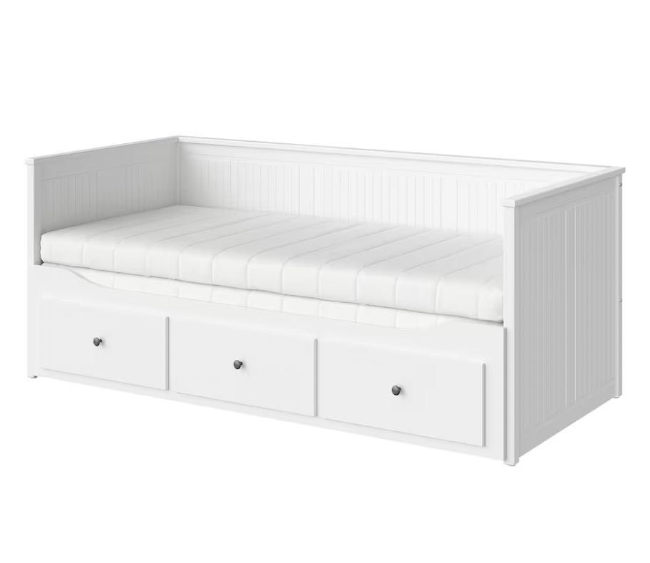 HEMNES łóżko z 3 szufladami,