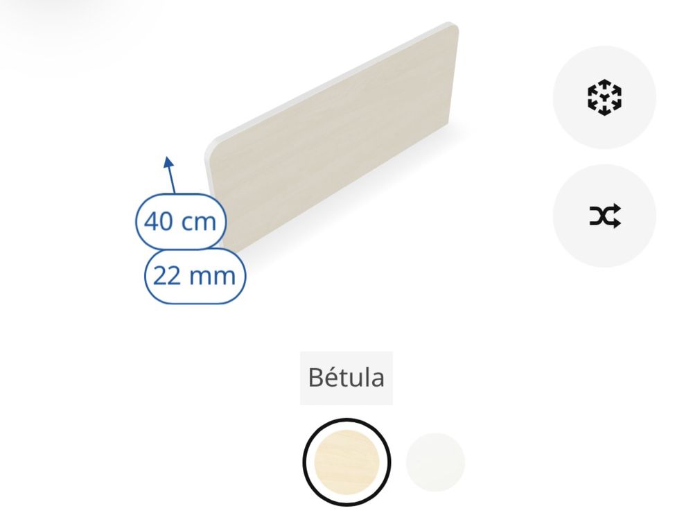 Cabeceira para cama SLAKT IKEA