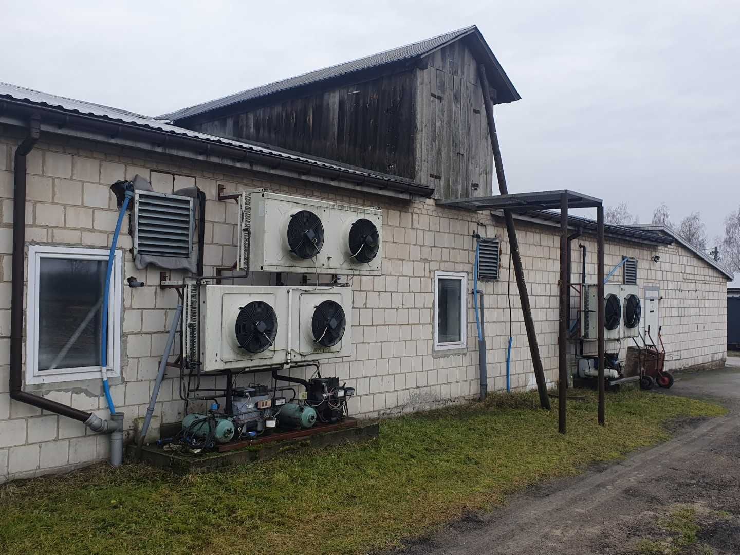 Pieczarkarnia z pełnym wyposażeniem, kombajnem oraz fotowoltaiką 53 kW