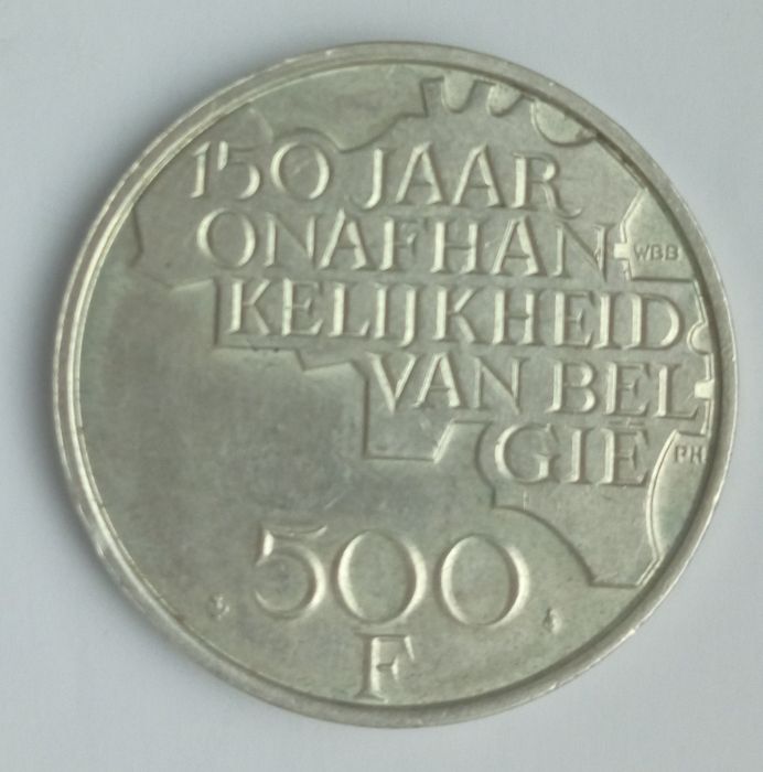 Belgia. 500 Franków.
