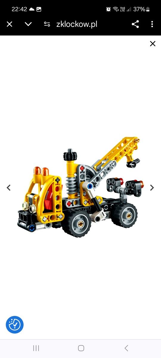 Lego Technic 42031 ciężarówka