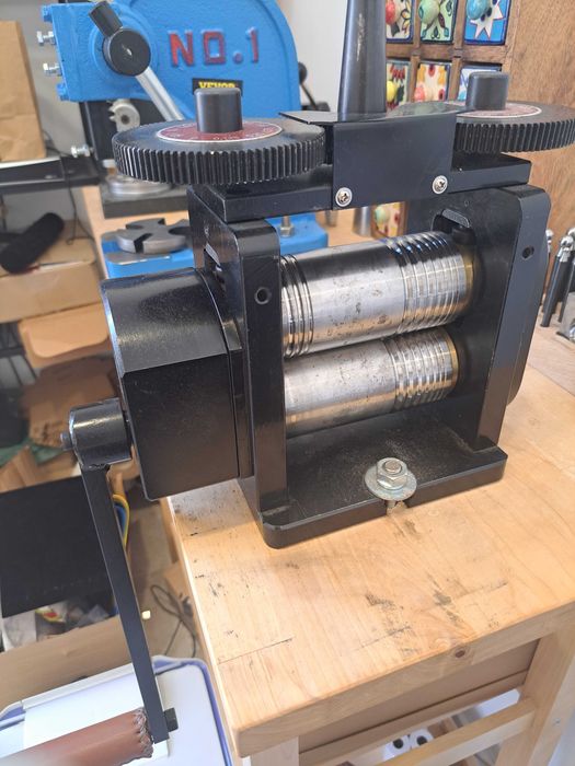 Laminador para joalharia chapa e fio