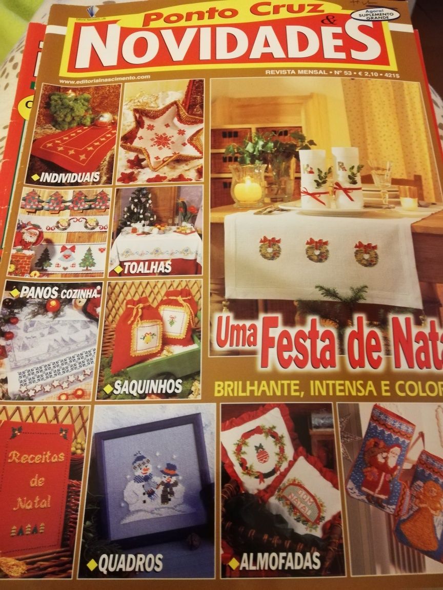 Revistas de lavores com ideias