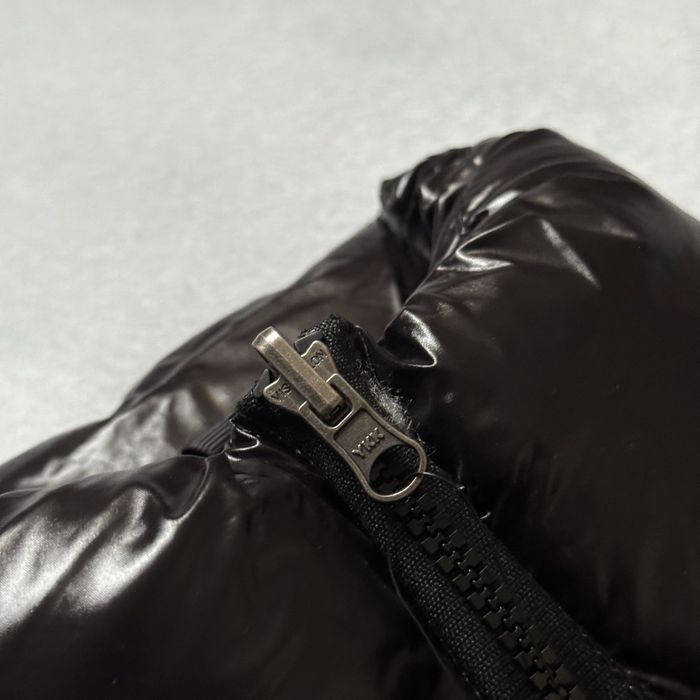 Пуховик The North Face Куртка Блестящий Пуховик Лаковый ТНФ TNF