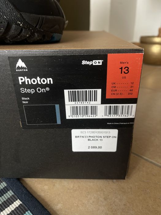 Buty BRTN’23 Photon Step on Czarne rozmiar 46