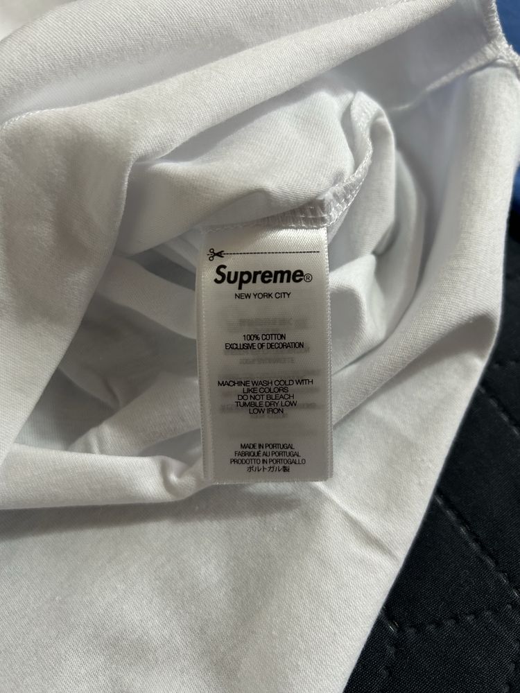 Supreme Nyc X Dickies Fw 24 Raglan L/S Blue White Top