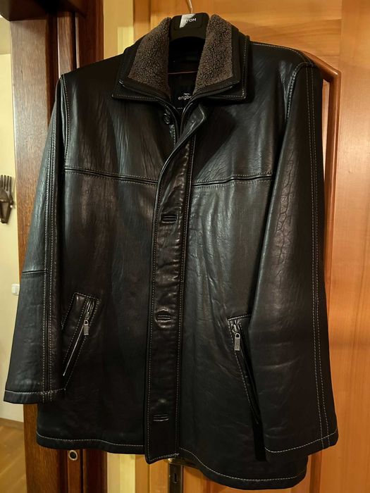 super kurtka skórzana 3/4 firmy Engbers r 52