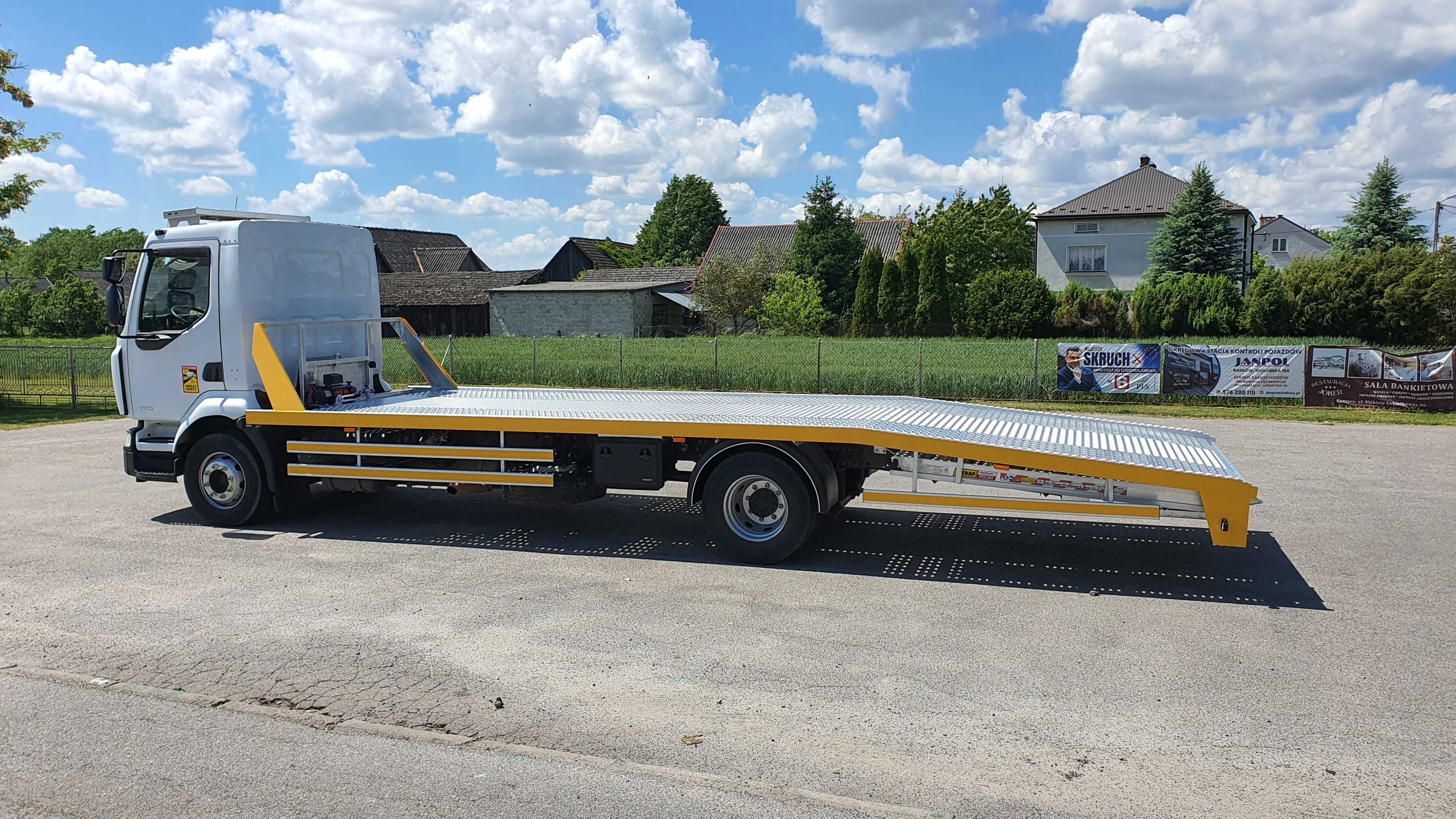 IVECO EUROCARGO Zabudowa laweta najazd nowy MOTO-LUK małopolskie