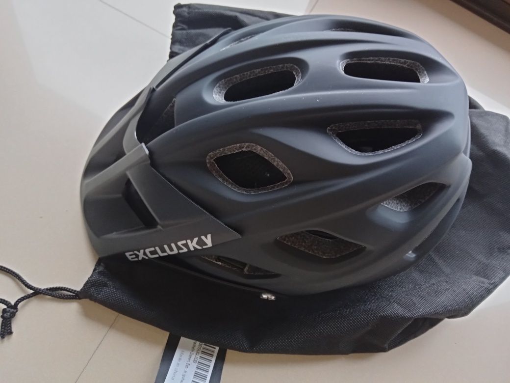 Kask exclusky rowerowy rower hulajnoga rolki r 56-61