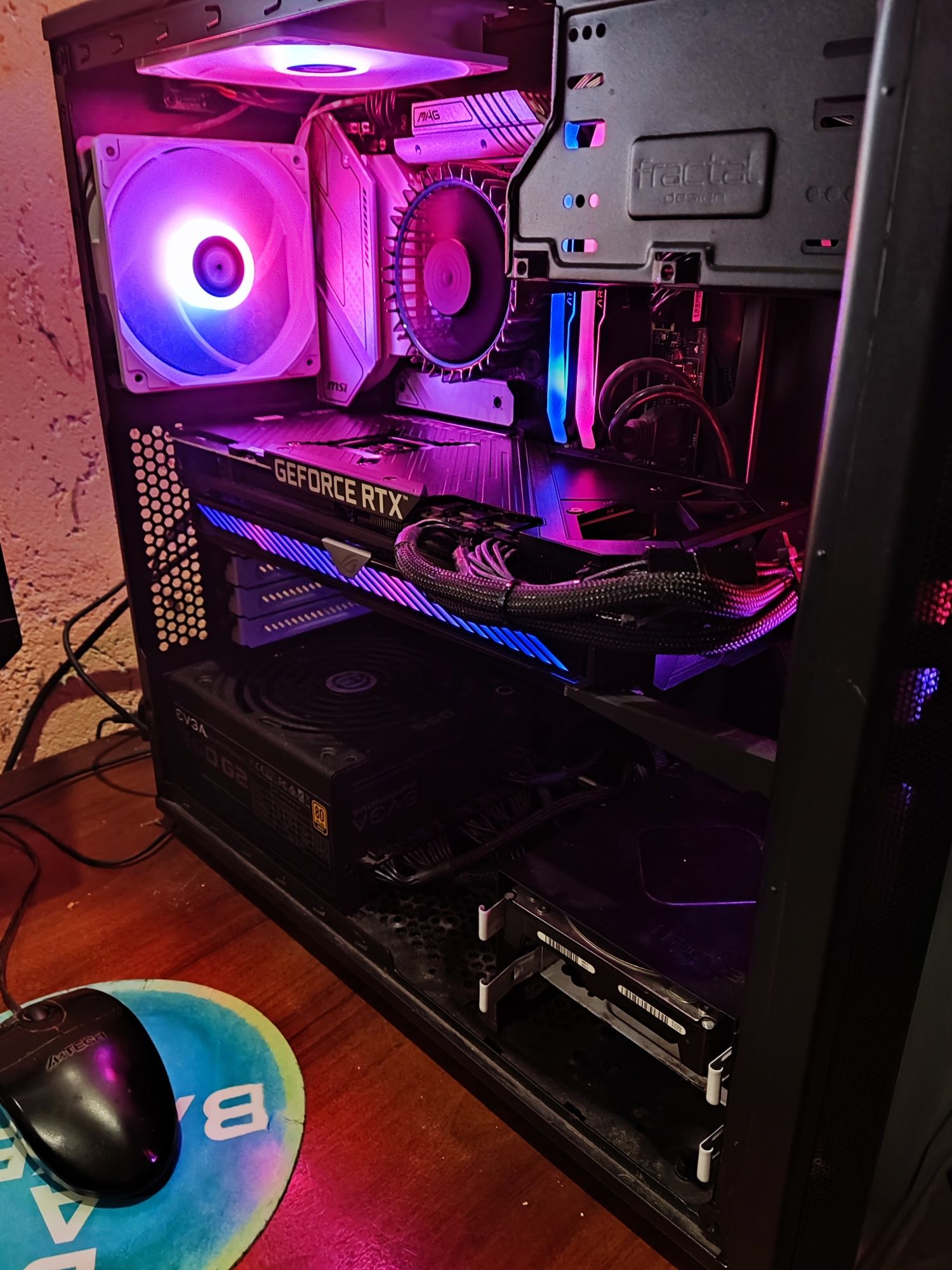 Блок живлення Evga 550g2, ddr5 lexar 32gb 6400mg