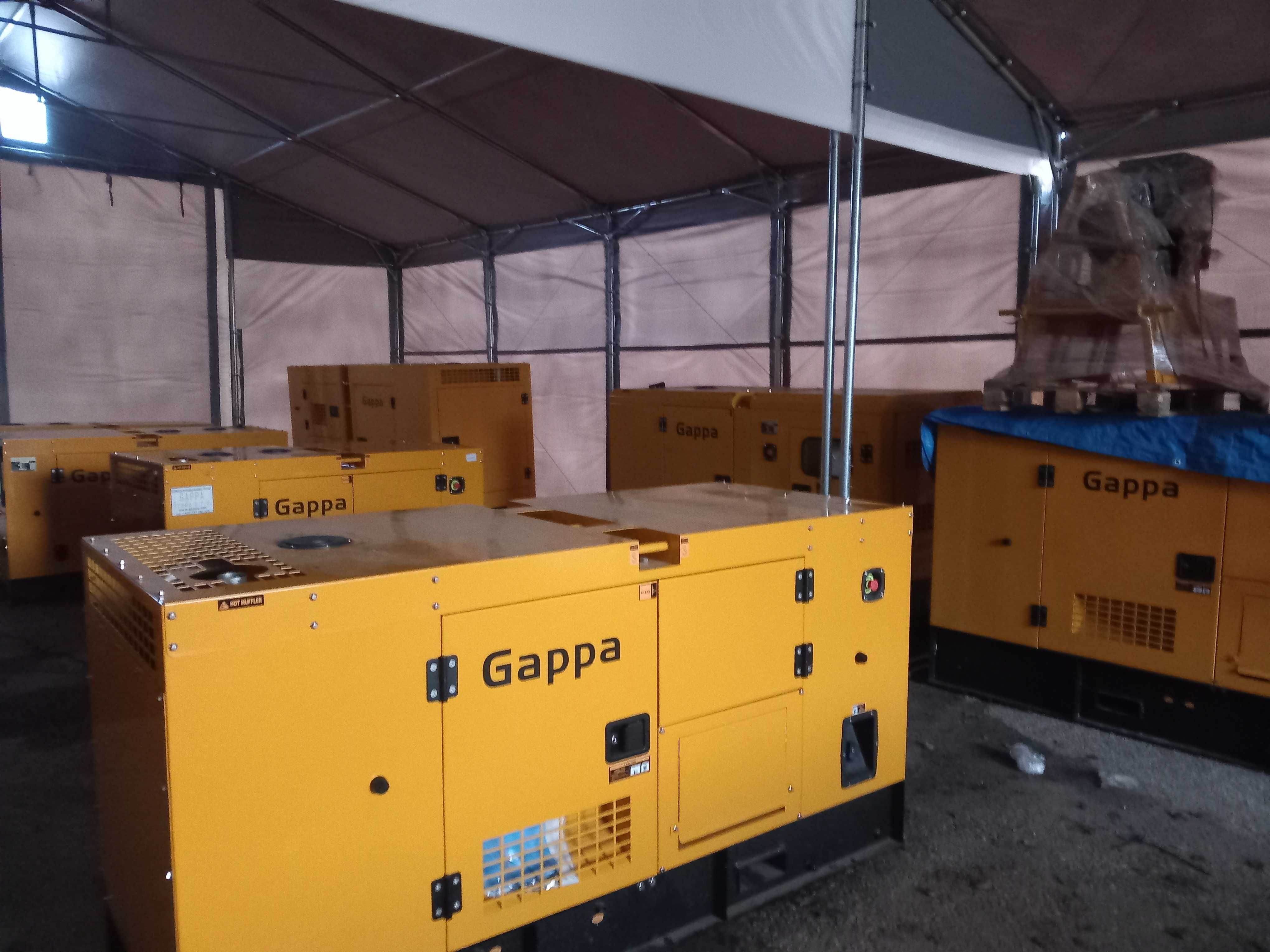 Agregat prądotwórczy do pracy ciągłej 160 kW Gappa z AVR