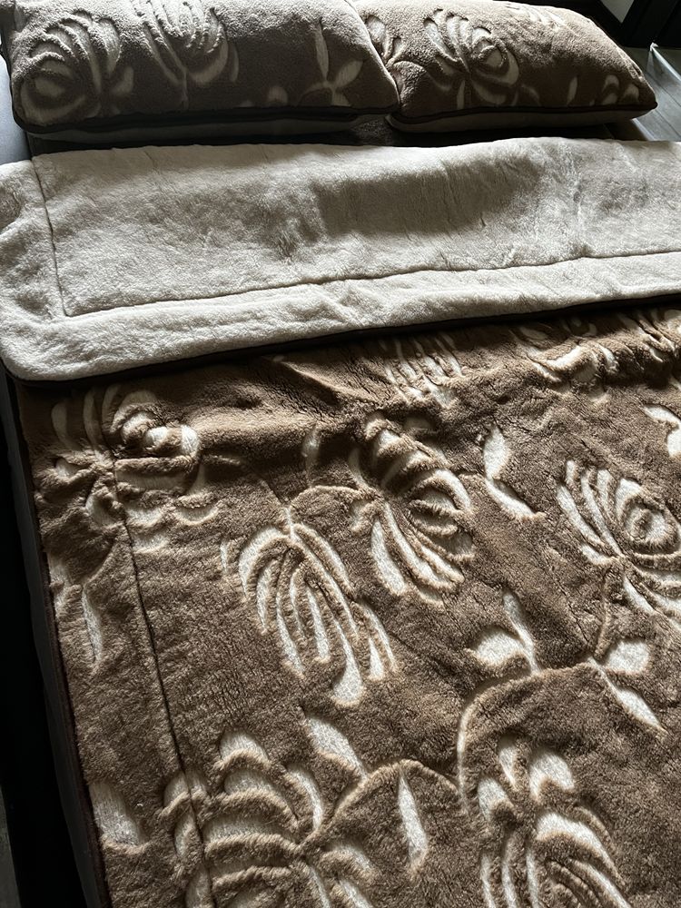 Komplet poscieli welnianej Camel