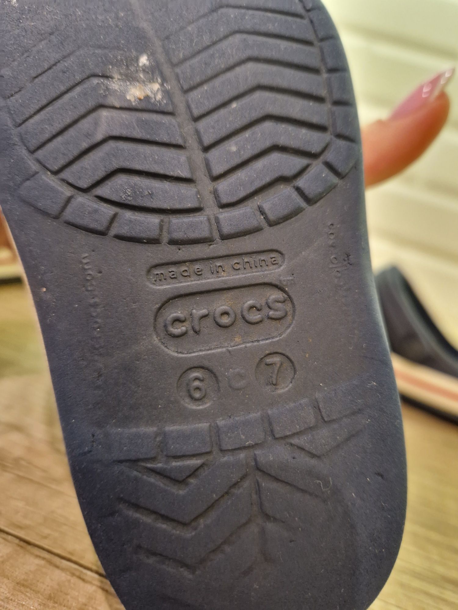 Crocs 6 7 Granatowe 23-24